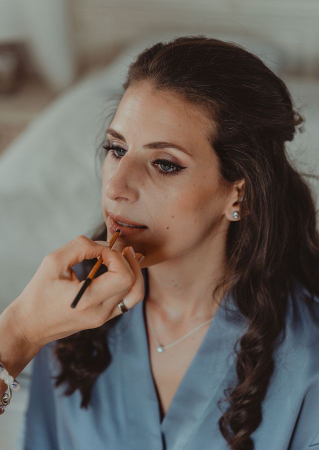 Menyasszonyi smink igazítás